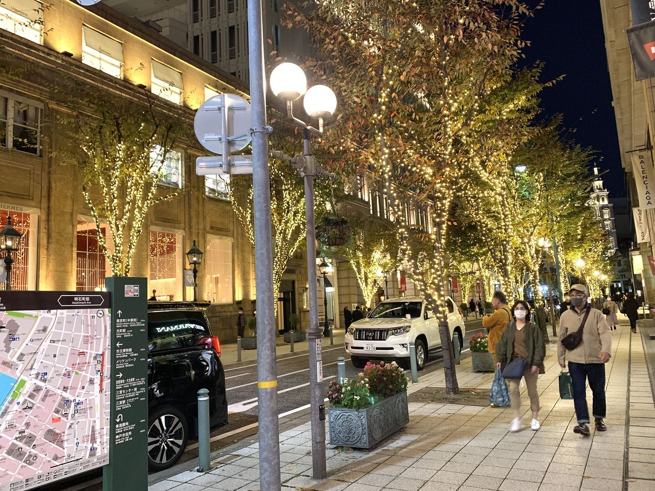 神戸旧居留地の美しすぎるイルミネーションの写真