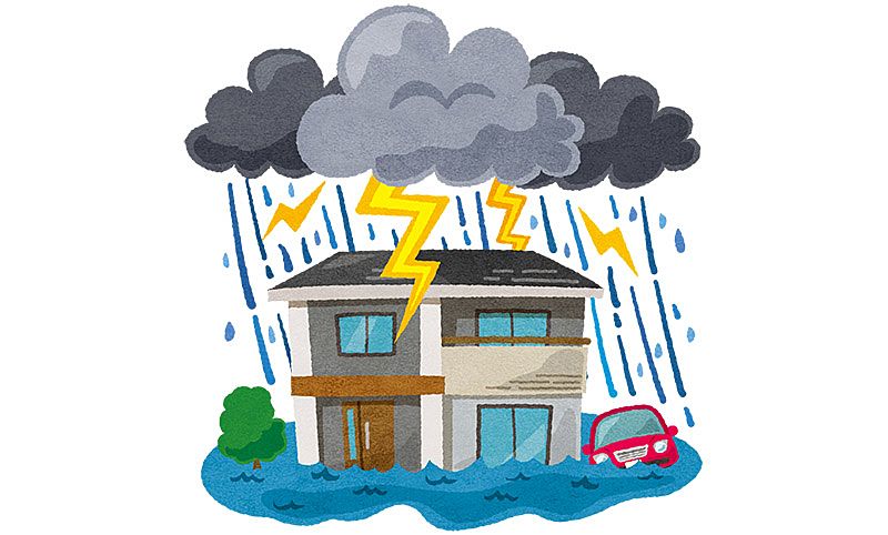 梅雨の大雨と洪水に備えるための注意喚起